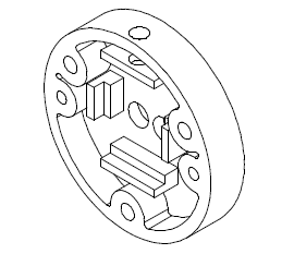 5cmPVC注塑件