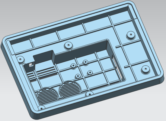 Injection molded shell products