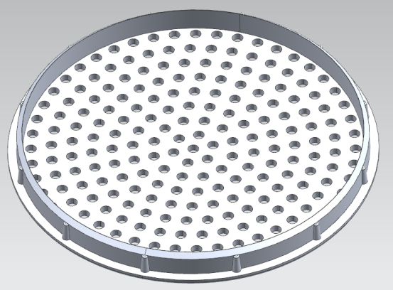 PP porous plastic sieve