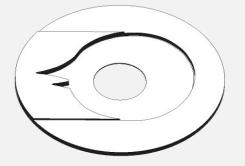 3 small plastic parts